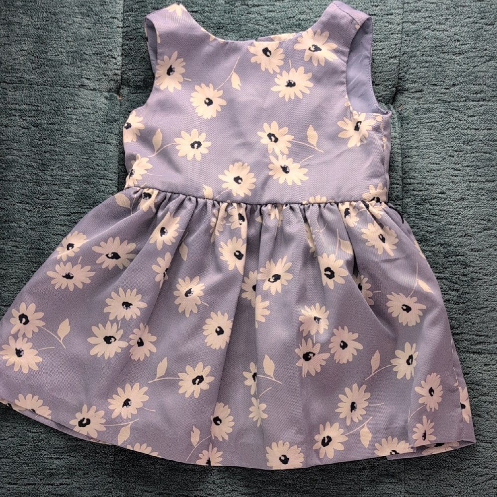 Ralph Lauren Purple Sleeveless Scoop Neck Sundress